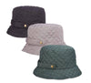 Women's Quilted Packable Rain Hat